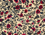 复古花卉图案布料