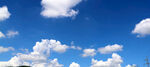 蓝天白云风景图