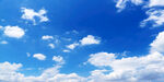 蓝天白云美景