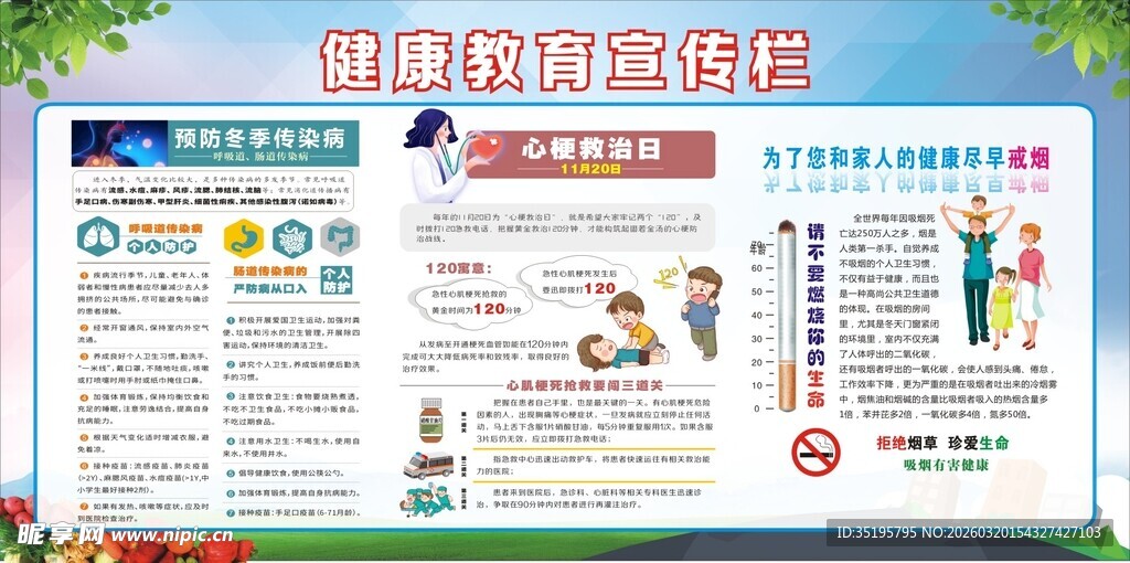 健康教育宣传栏