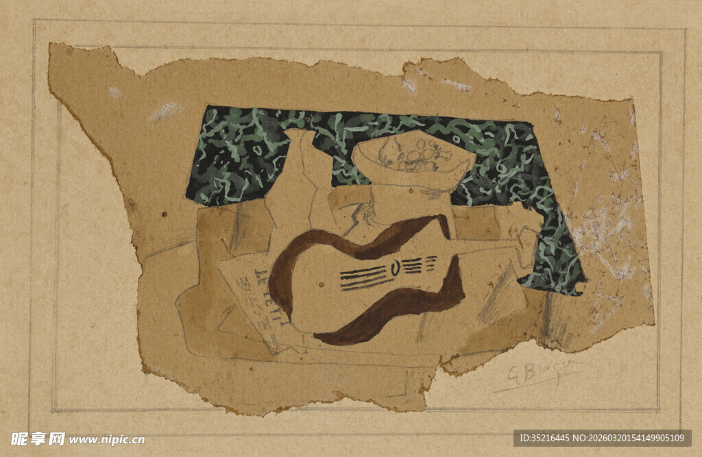 古旧残片上的神秘图案