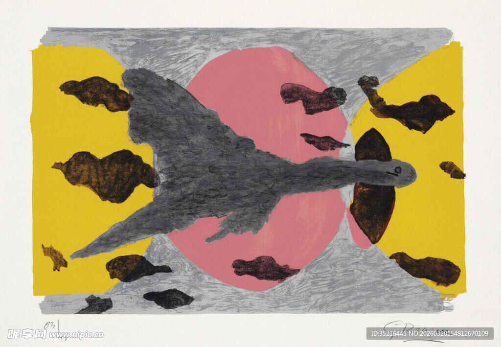 抽象飞机艺术画作