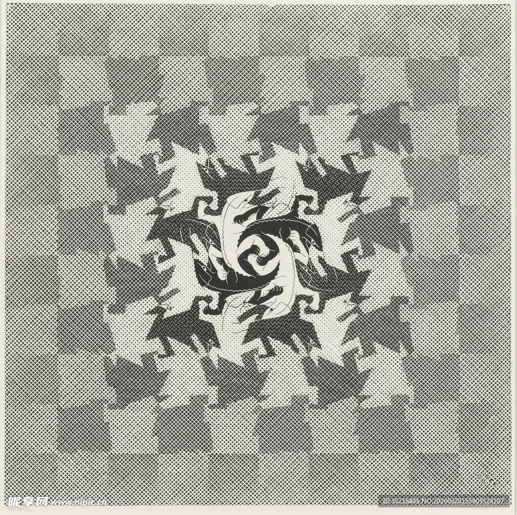 几何图案拼布设计