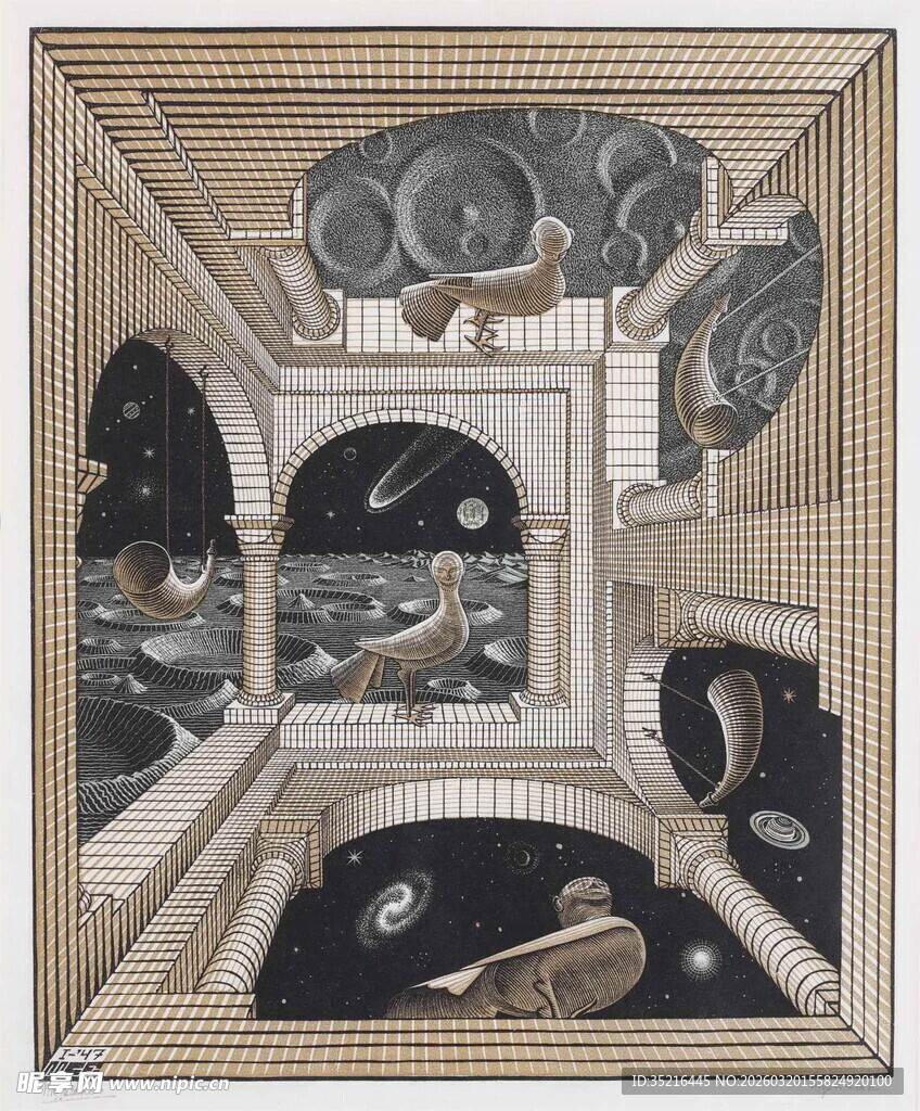 复古风机械舱内景