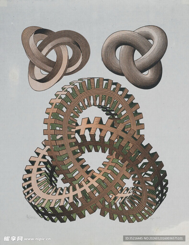 机械齿轮组合图案