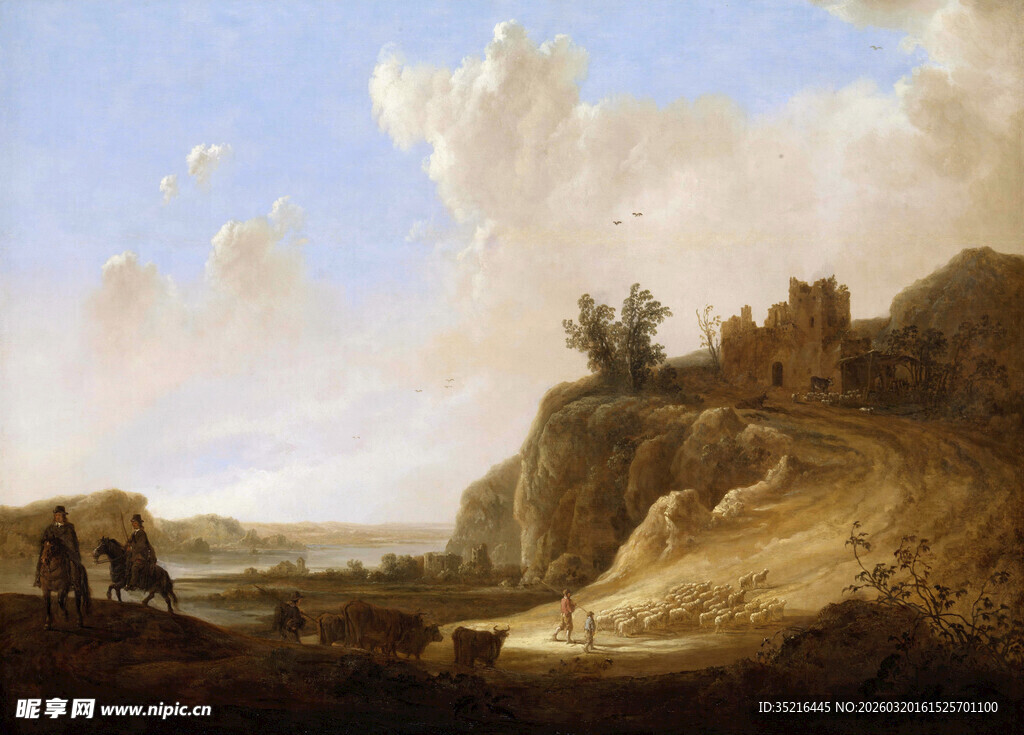 田园风光中的宁静景致