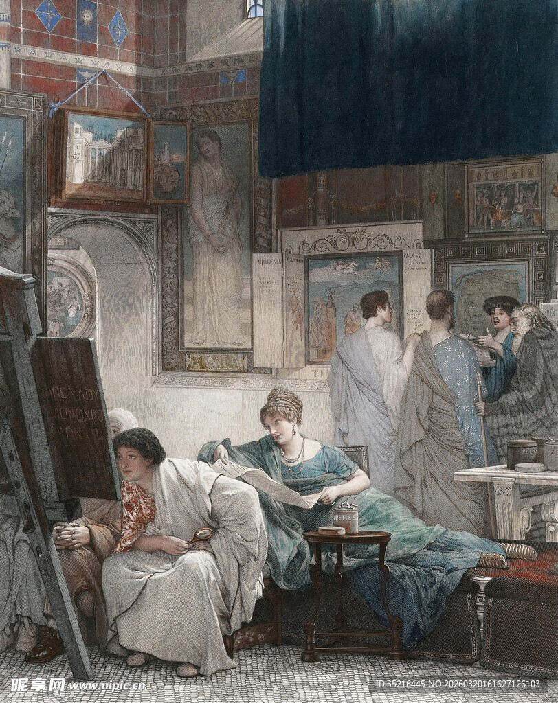 医院病房中的医护与患者场景