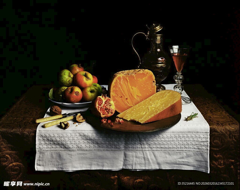 复古风静物美食摆拍