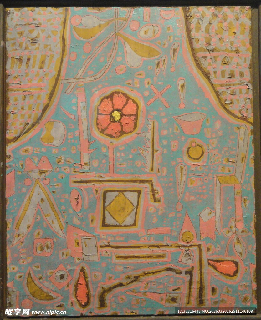 抽象童趣绘画作品展示