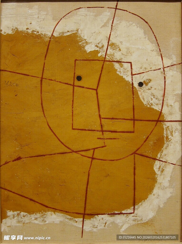 抽象几何风格艺术画作