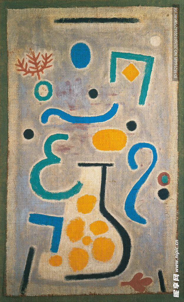 抽象几何装饰艺术画作