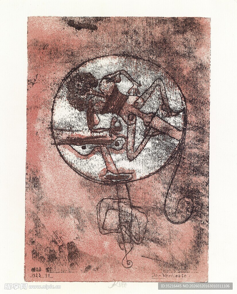 复古风格机械装置绘画