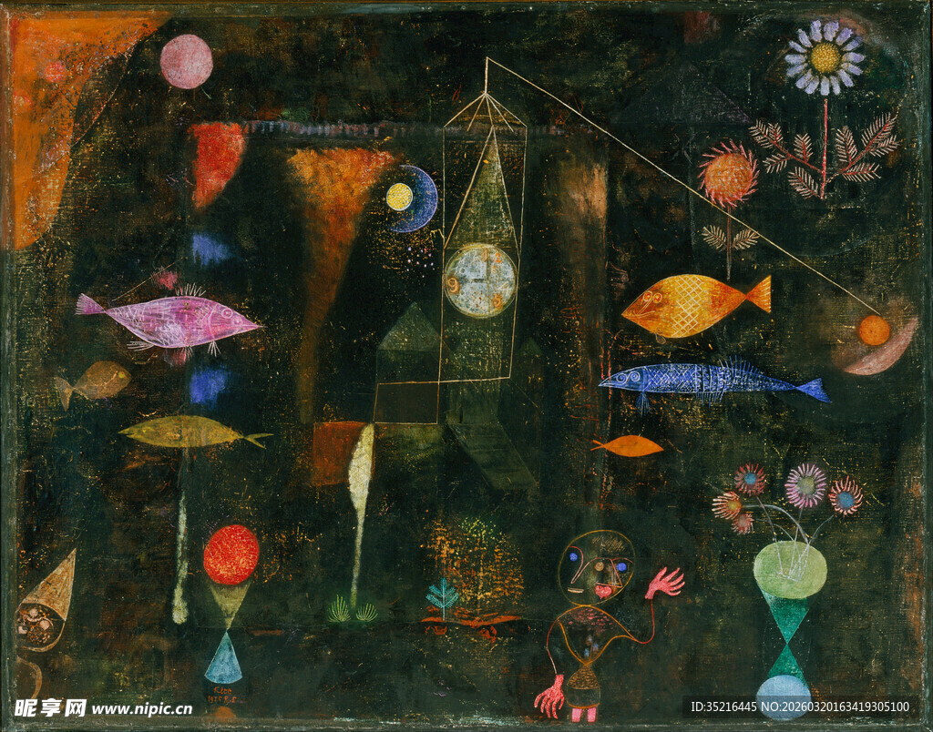 梦幻奇幻的超现实艺术画面