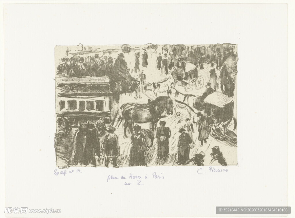 古代热闹集市场景图