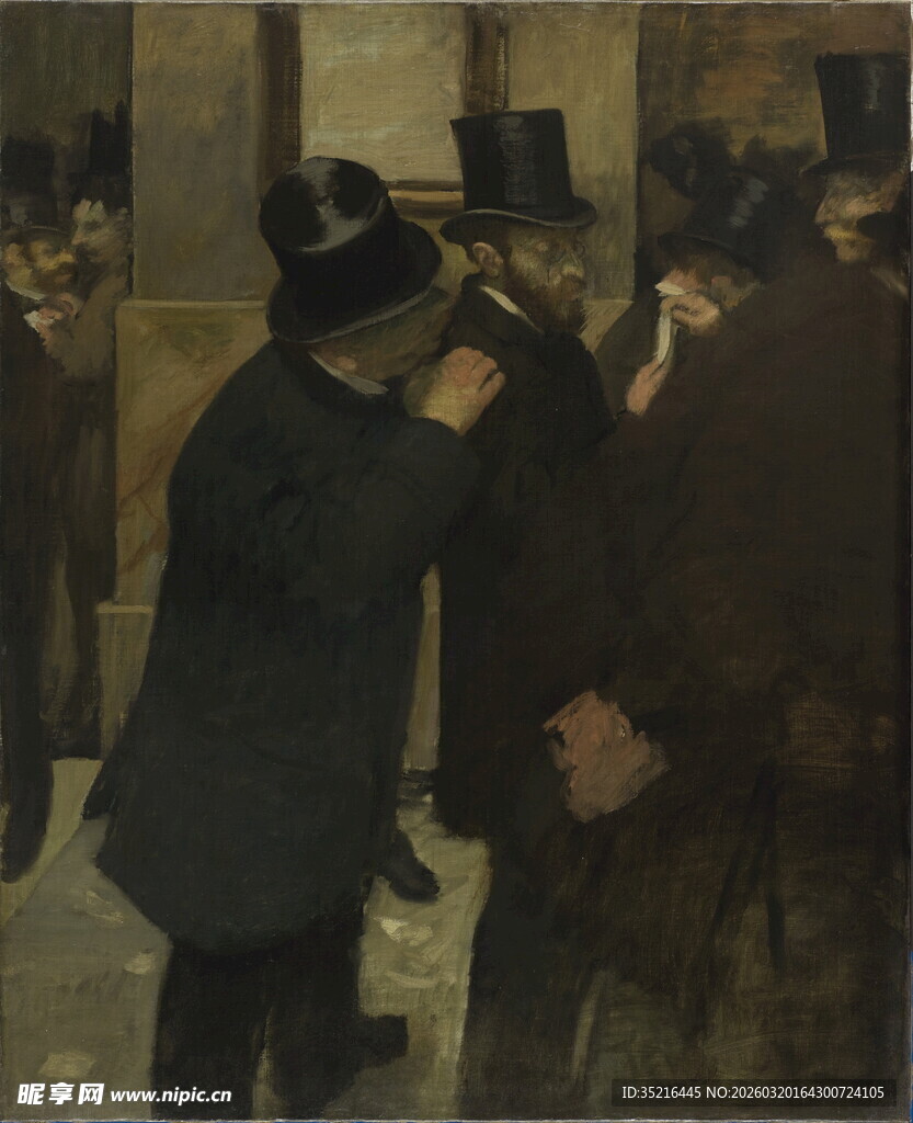 街头人物互动场景