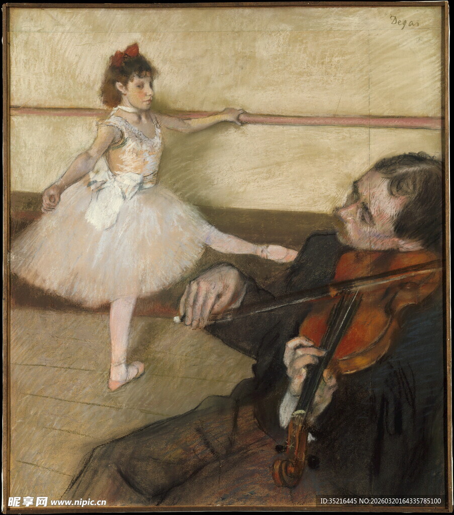 小提琴手与芭蕾女孩