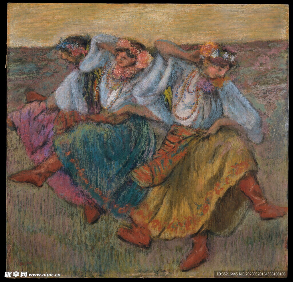 俄罗斯民族舞蹈场景