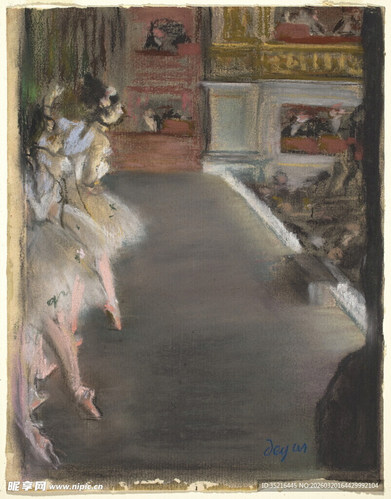 芭蕾舞女排练室场景