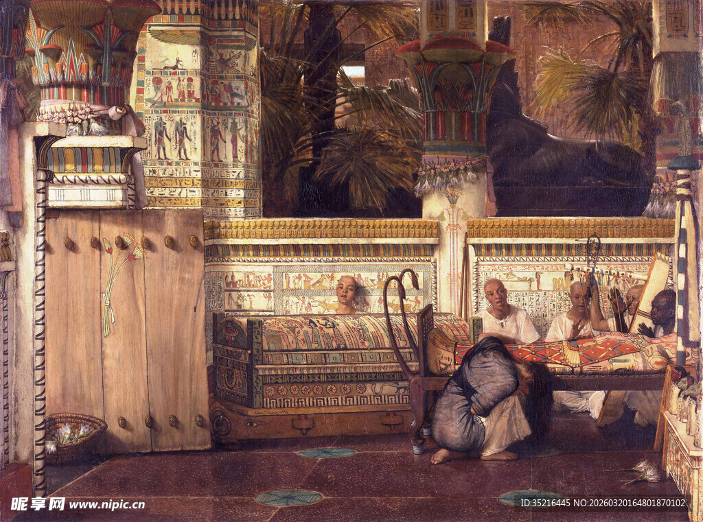 古老室内场景中的静谧角落