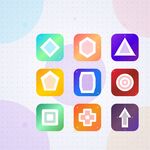 多彩几何图标集合