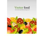 缤纷矢量水果插画