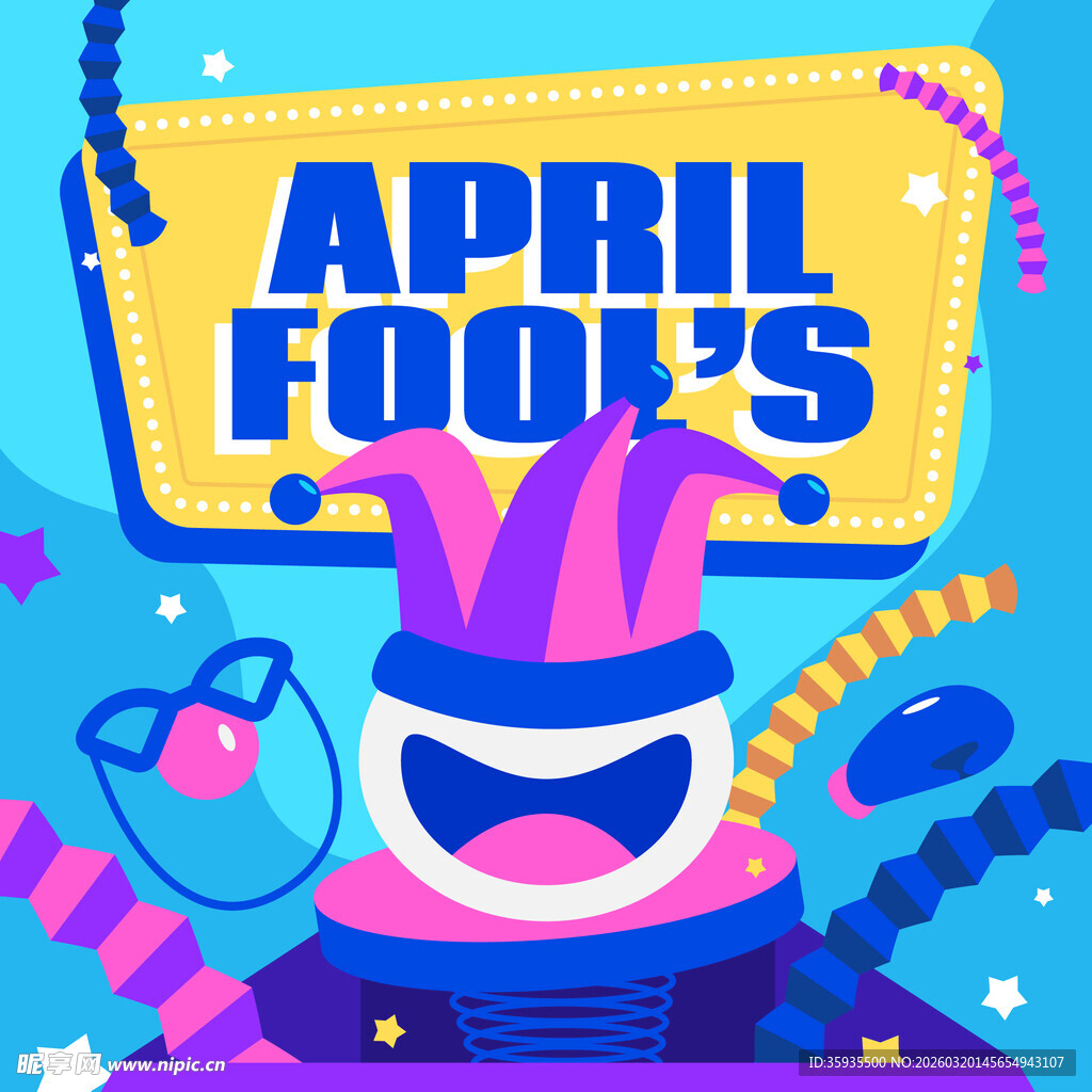 愚人节搞怪机器人形象