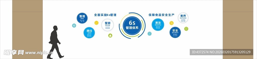 6s管理 文化墙设计