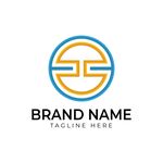 简约圆形品牌标志设计