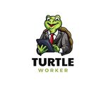 乌龟上班族形象设计