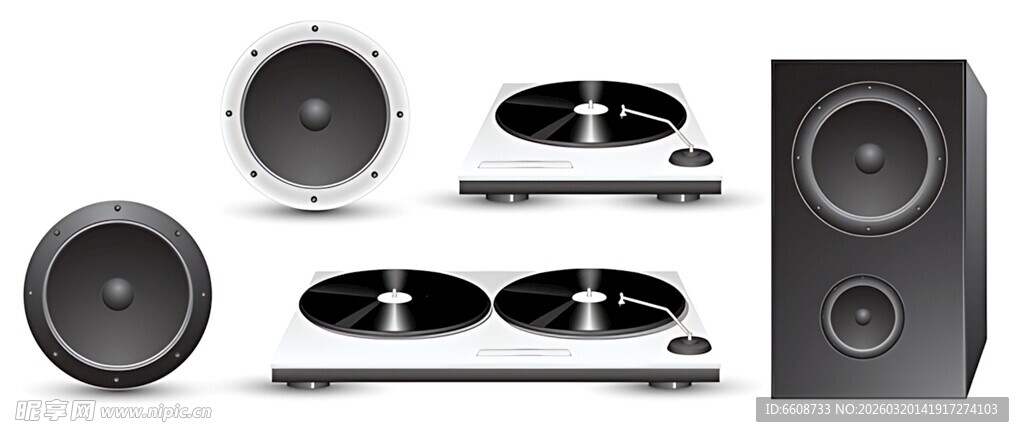 高品质音响设备组合