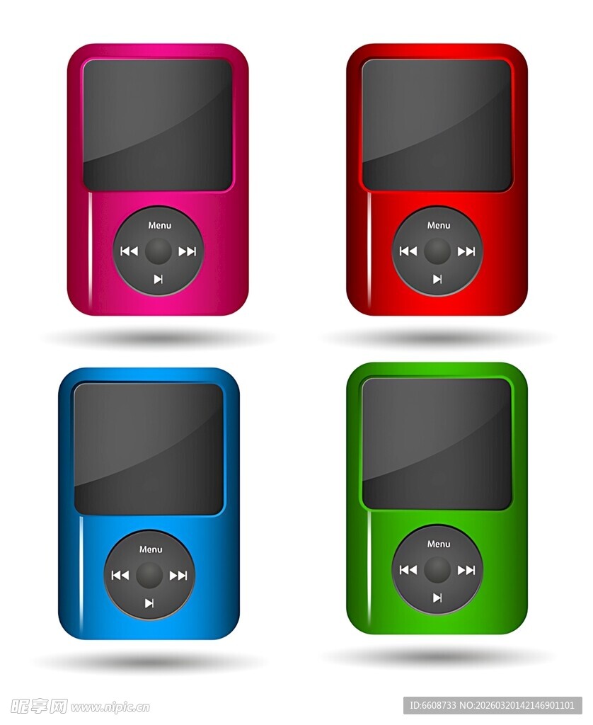 多彩iPod播放器展示