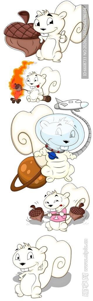 可爱猫咪趣味生活场景