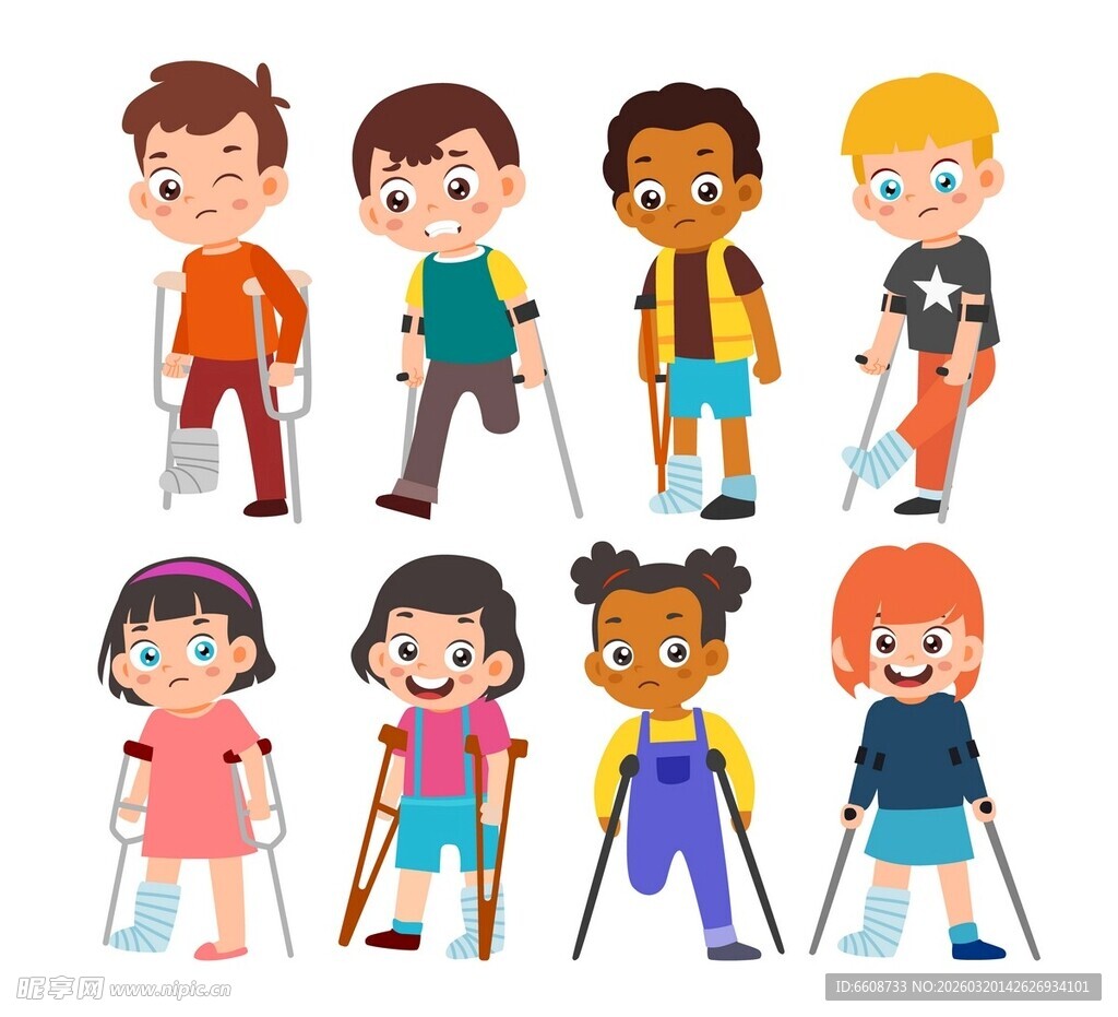 多样残疾儿童快乐出行