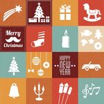 圣诞元素图标集