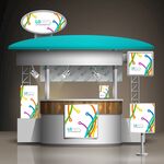 现代风格展台设计