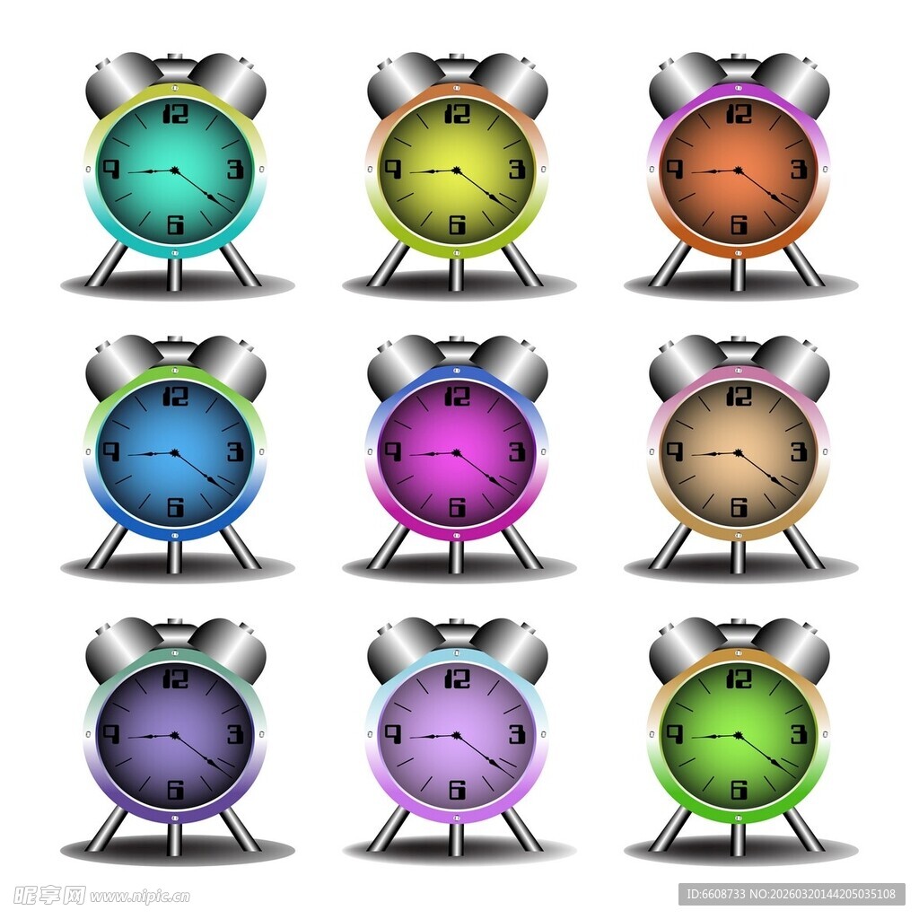 多彩猫头鹰摆件展示