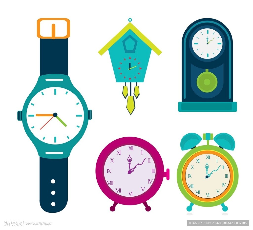 多彩钟表集合