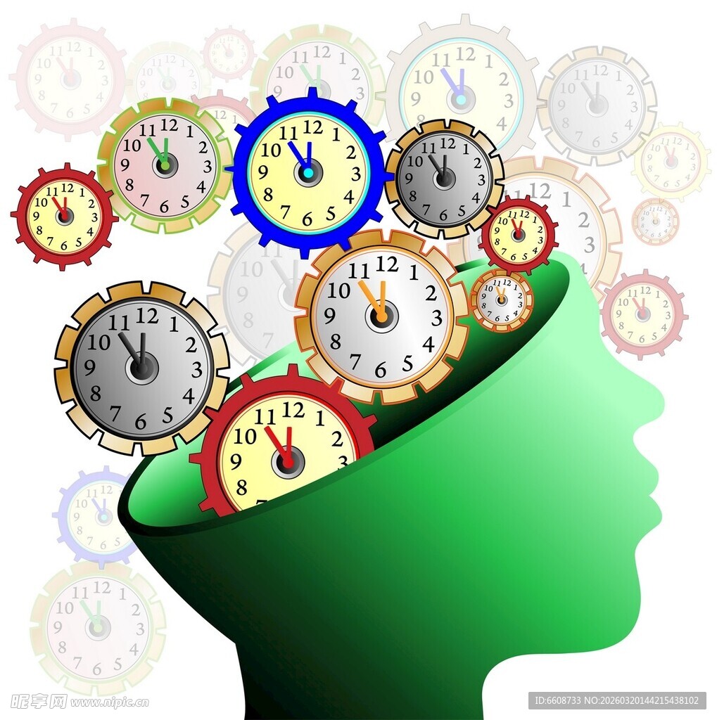 头脑中的时间概念与齿轮