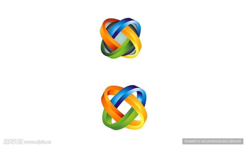 多彩编织球摆件