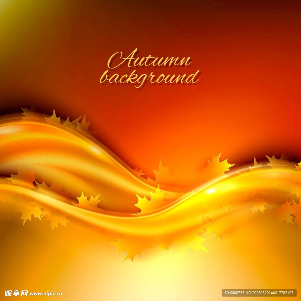 金色圣诞主题背景图