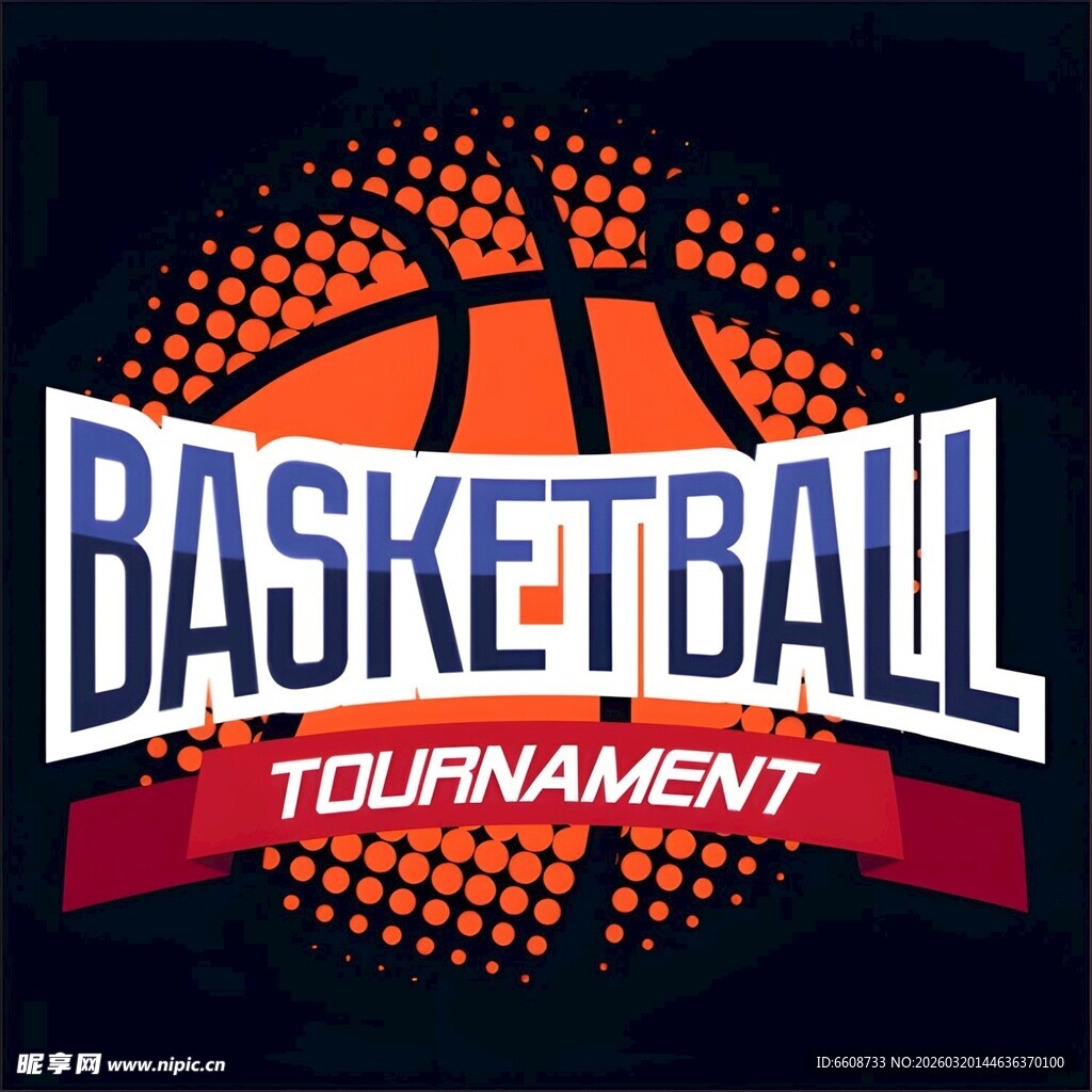 篮球锦标赛标志