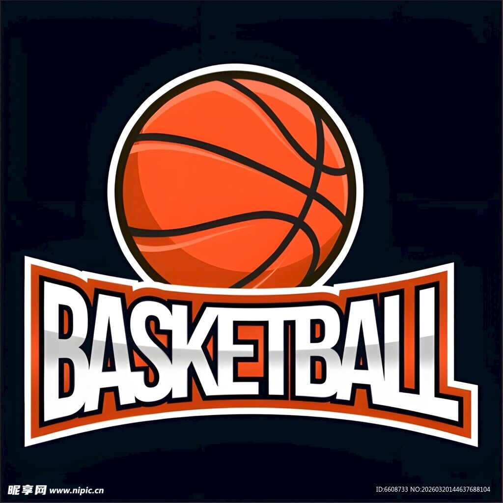 篮球主题标志
