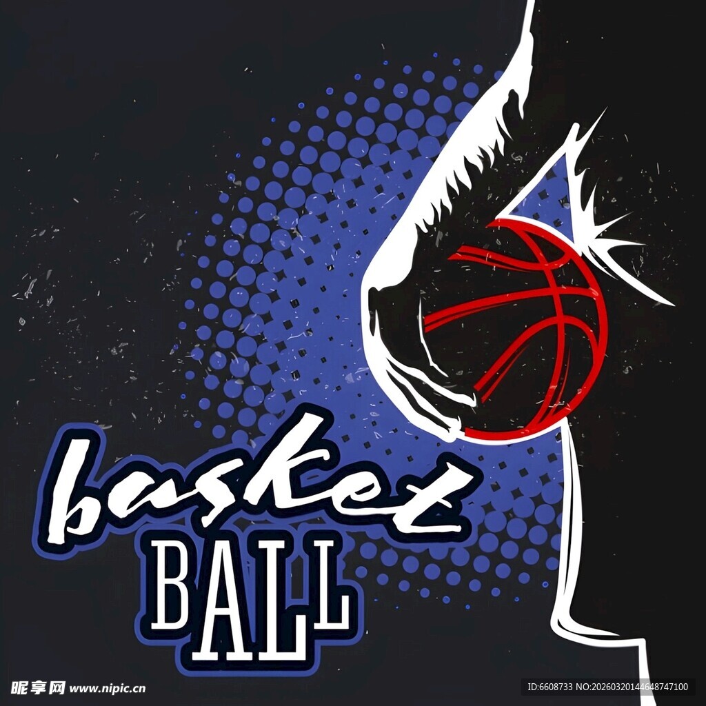动感篮球主题创意设计