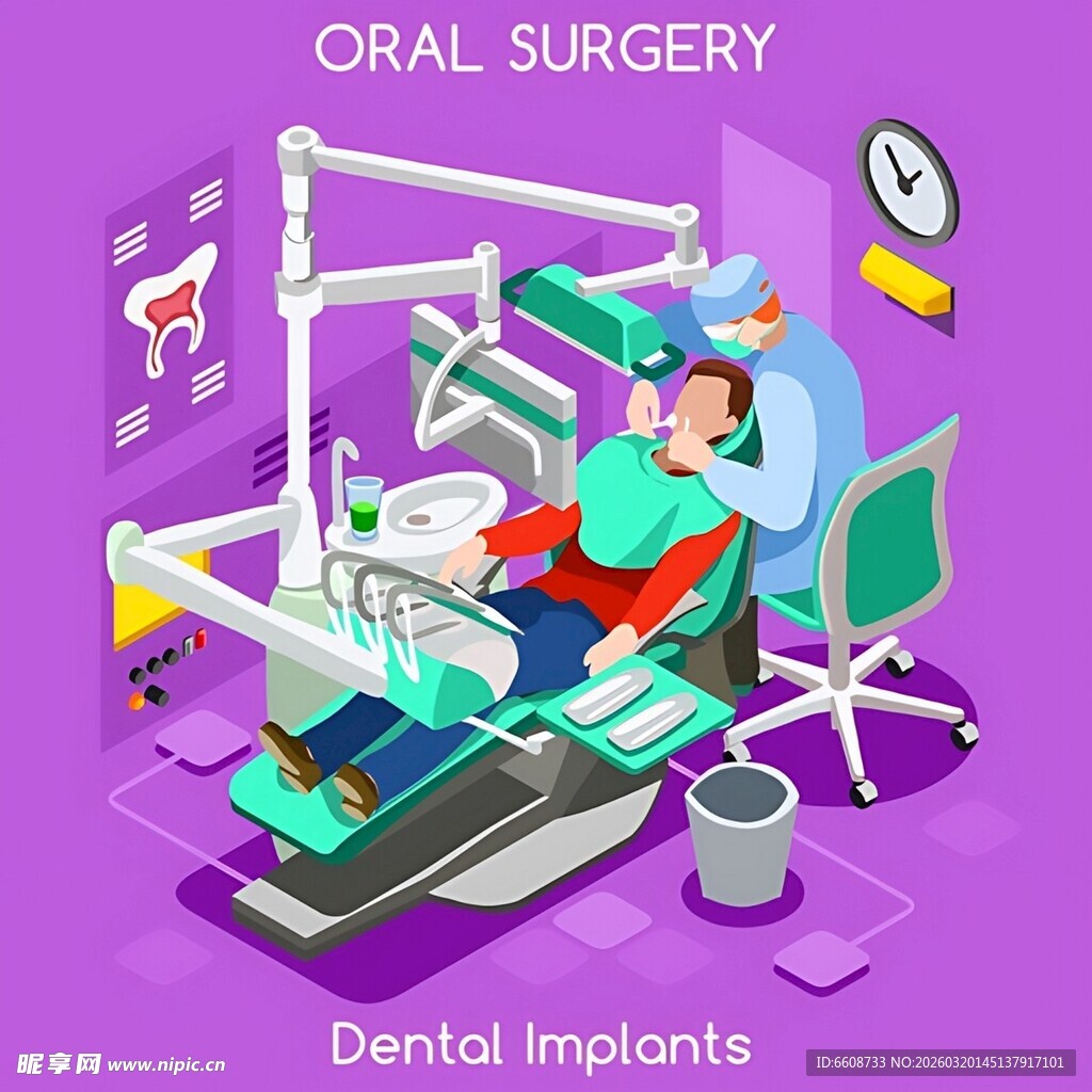 口腔外科种植牙场景