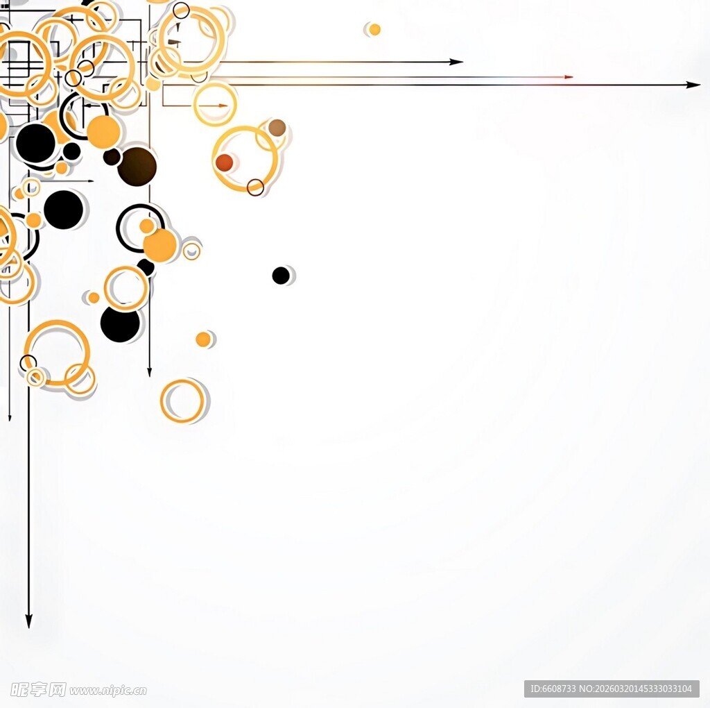 抽象几何元素艺术背景图