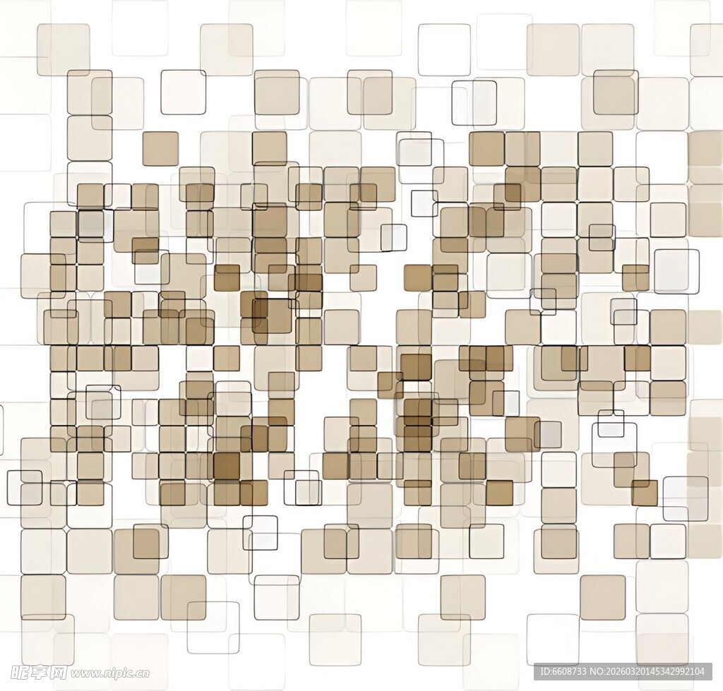 几何方块抽象图案背景