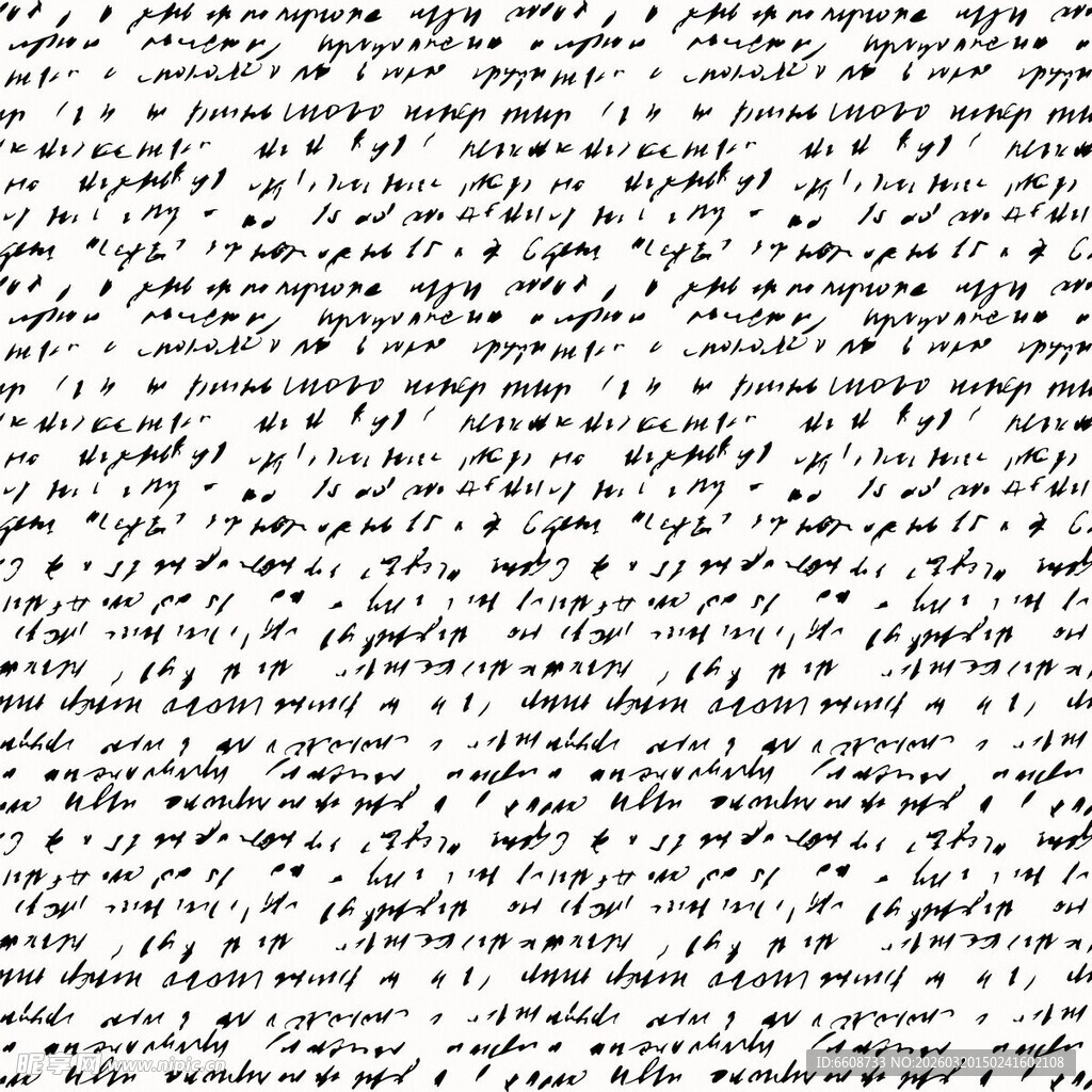 手写风格英文字体背景图