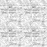 黑白手写风格纹理图案