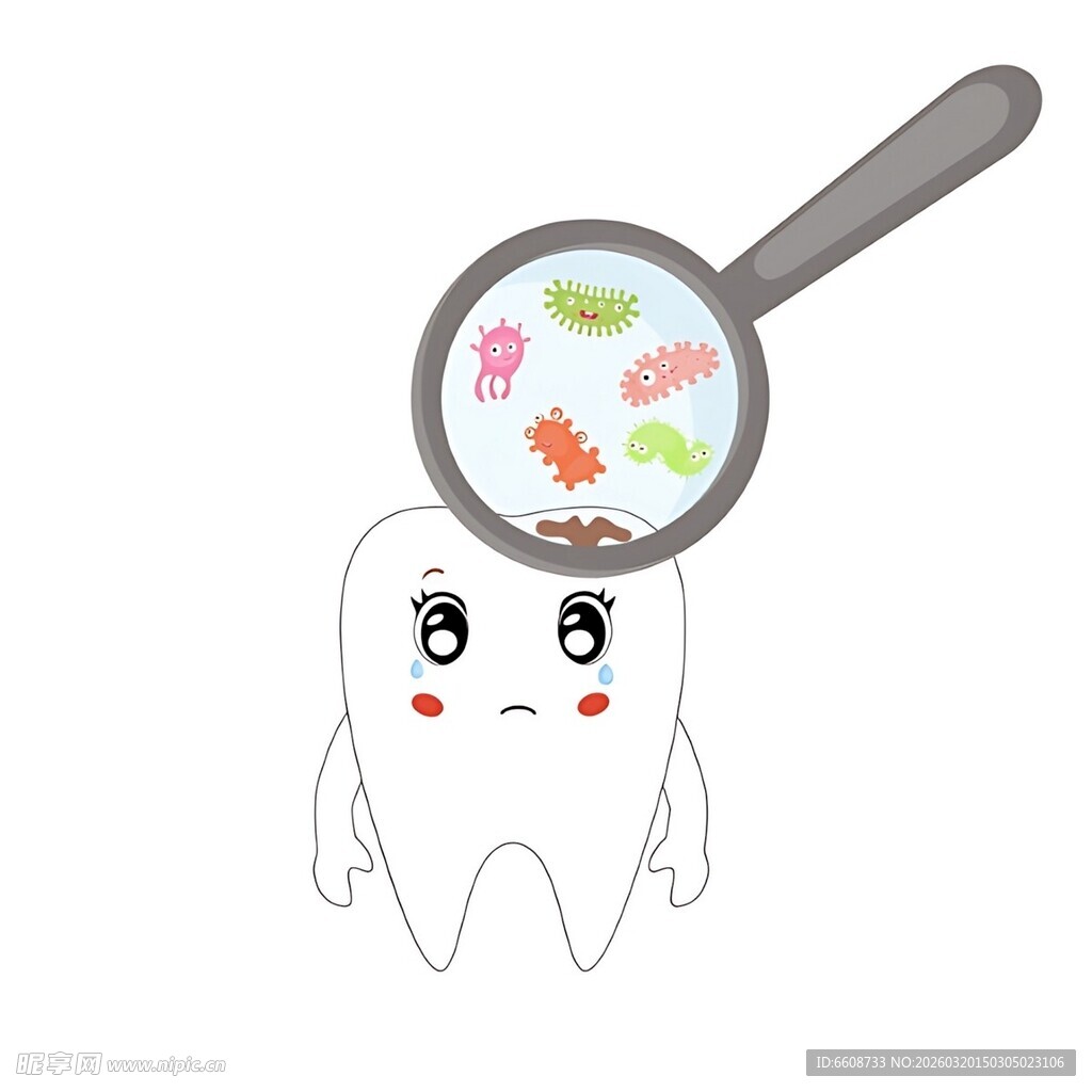 牙齿遭细菌侵袭的苦恼