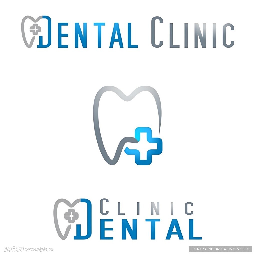 牙科诊所标志设计